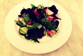 Легкий овощной салат