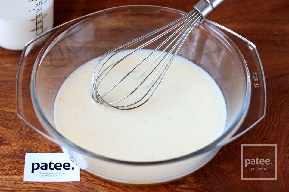 Сырные блины с зелёным луком - Шаг 4