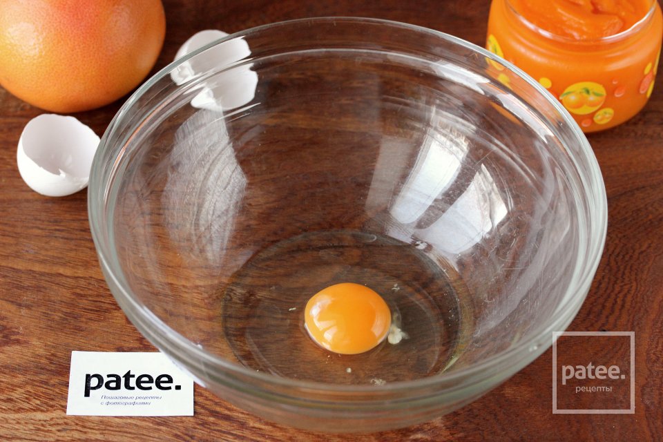 Тонкие тыквенные блины с грейпфрутом - Шаг 2