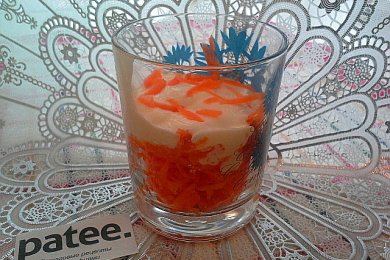 Салат из моркови со сметаной "Красота" - приготовление