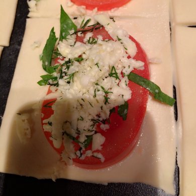 Слойки с сыром - Шаг 5