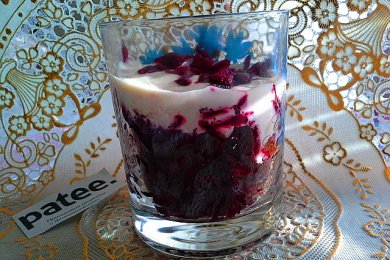 Салат из свеклы со сметаной "Молодость" - приготовление