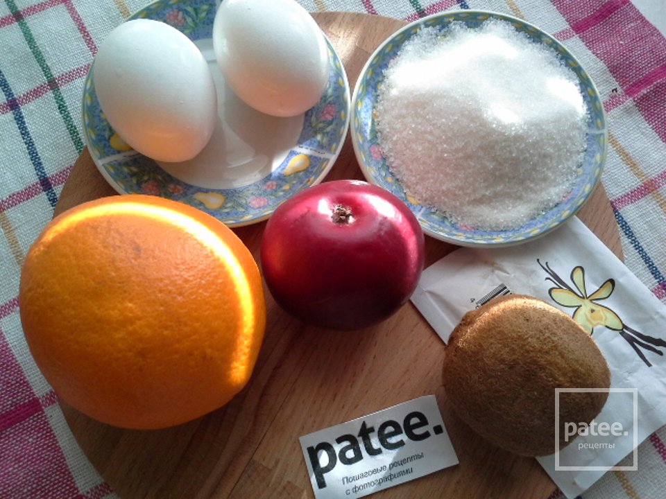 Фруктовый торт - Шаг 1