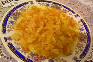 Цукаты из апельсиновых корочек