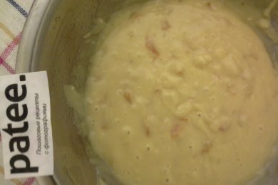 Кекс с цукатами - приготовление