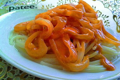 Спагетти с пикантным соусом - приготовление