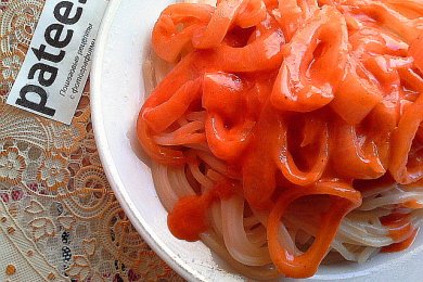 Спагетти с пикантным соусом - приготовление
