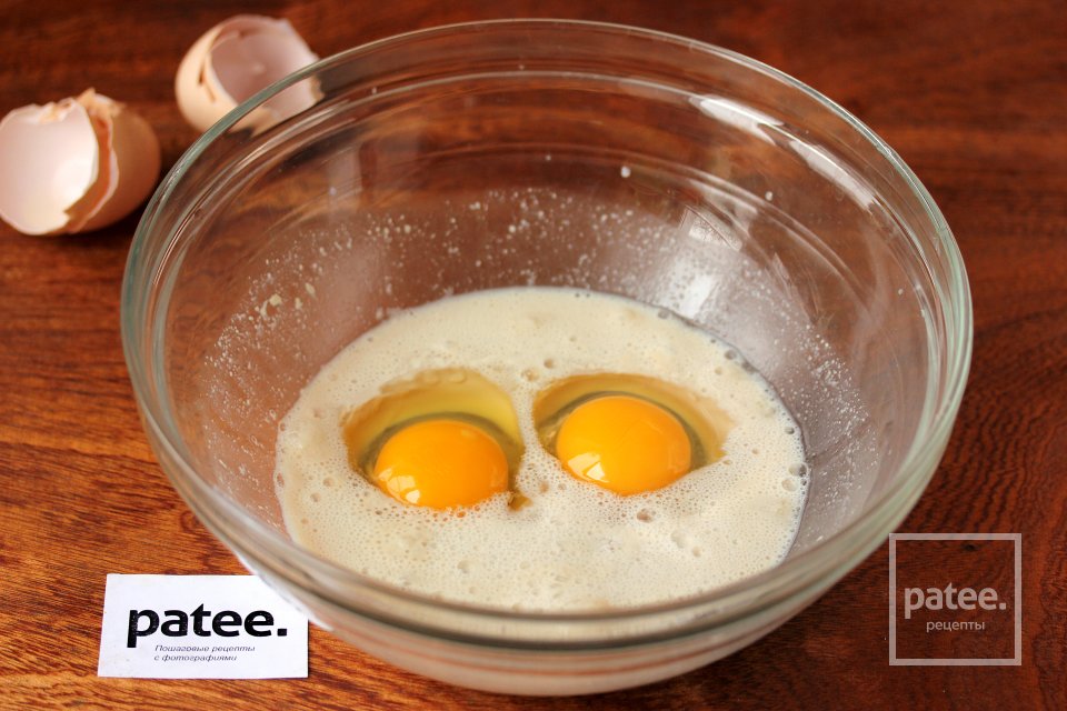 Тонкие дрожжевые блины - Шаг 5