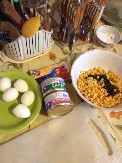 Салат "Выбор Тренера" - Шаг 1