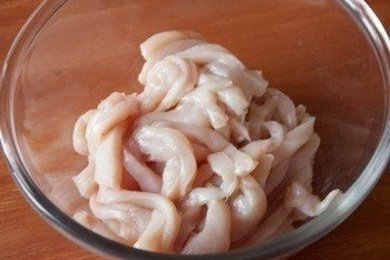 Курица "стир-фрай" с кисло-сладком соусе - приготовление