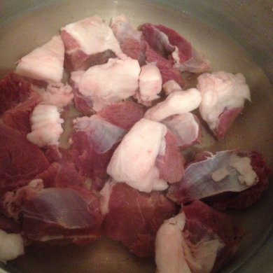 Баранина с овощами. - Шаг 2