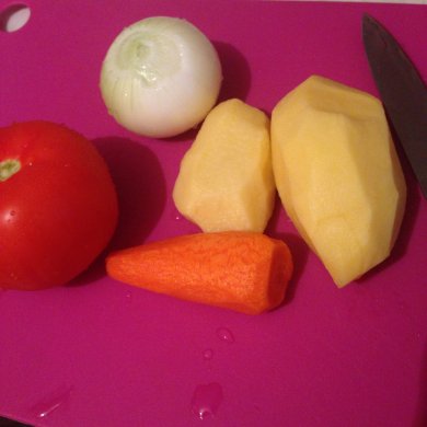 Баранина с овощами. - Шаг 3