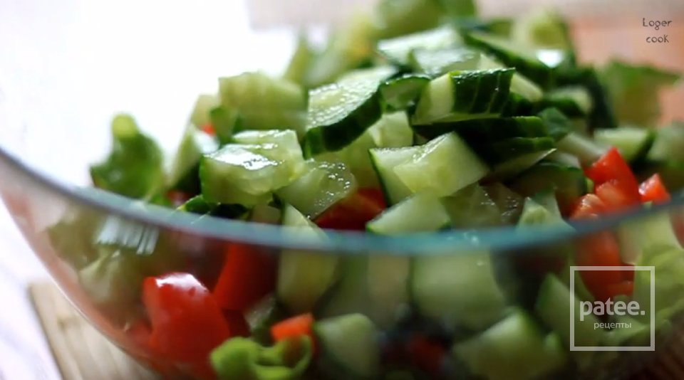 Греческий салат с мятой - Шаг 2