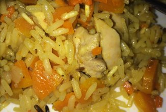 Плов с курицей