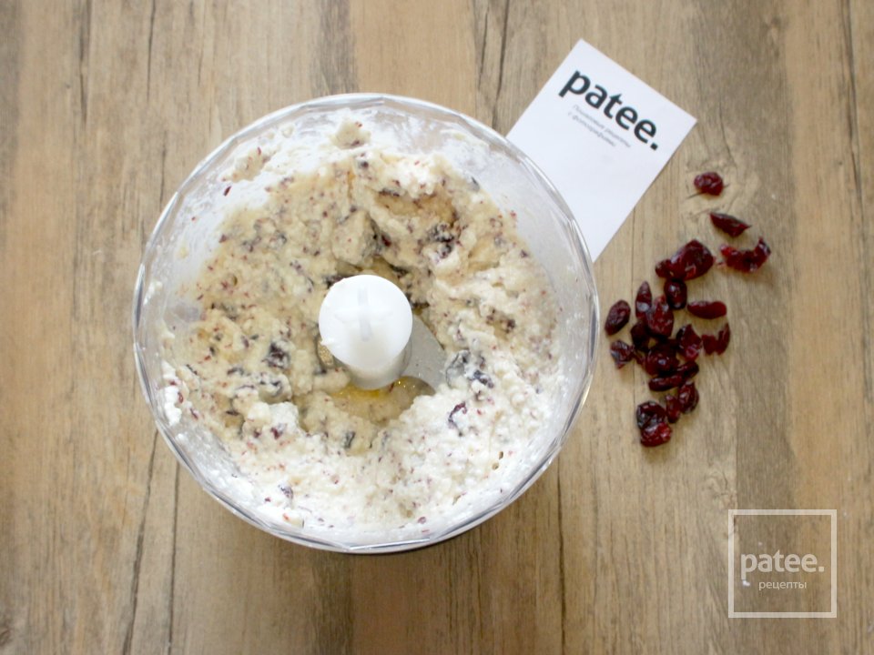 Блинная запеканка с творогом и клюквой - Шаг 4