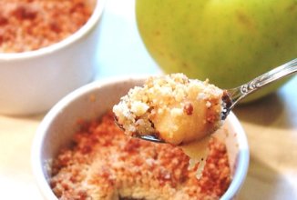 Яблочный крамбл