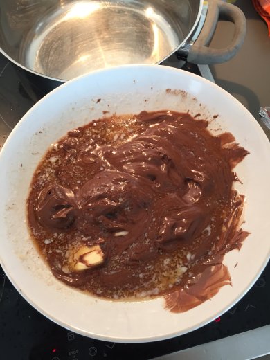 Клубничный пирог с нутеллой - Шаг 3