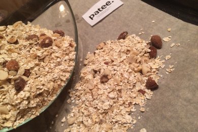 Домашние батончики - приготовление