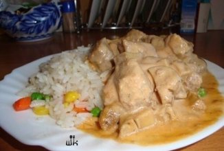 МЯСО В СЫРНОМ СОУСЕ 🍄