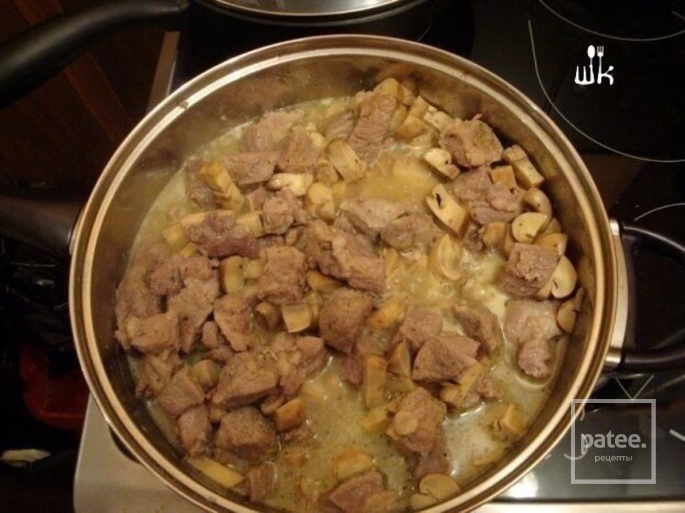 МЯСО В СЫРНОМ СОУСЕ 🍄 - Шаг 2