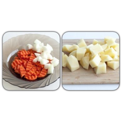 Сырный суп (с плавленным сырком) с курицей - Шаг 2