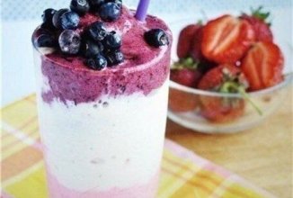 ТРЁХСЛОЙНЫЙ МОЛОЧНЫЙ КОКТЕЙЛЬ 🍧