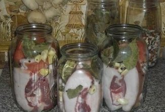 Сало в тузлуке