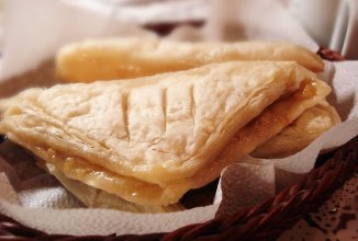 Слоёнки с банановой начинкой