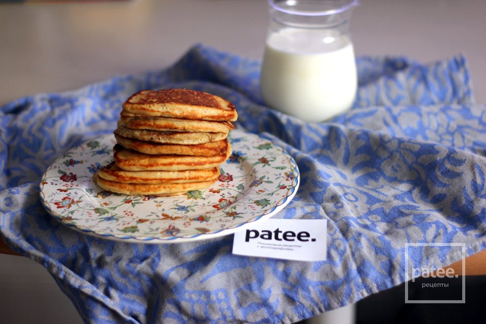 Полезные овсяные оладьи на йогурте - Шаг 14