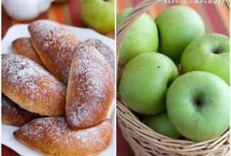 Яблочные пирожки.