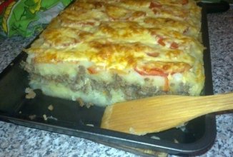 Картофельная запеканка с фаршем