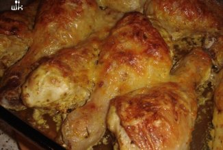 КУРИНЫЕ НОЖКИ СО СМЕТАНОЙ И СЫРОМ ✨