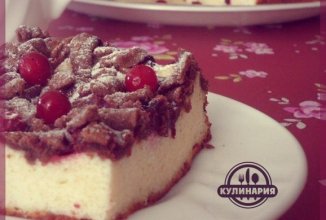 ТВОРОЖНАЯ ЗАПЕКАНКА С ЯГОДАМИ