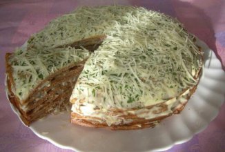 Печеночный торт