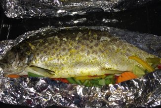 Запеченная форель