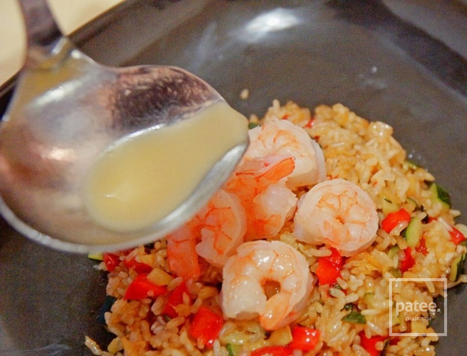 Креветки с рисом под яблочным соусом - Шаг 1