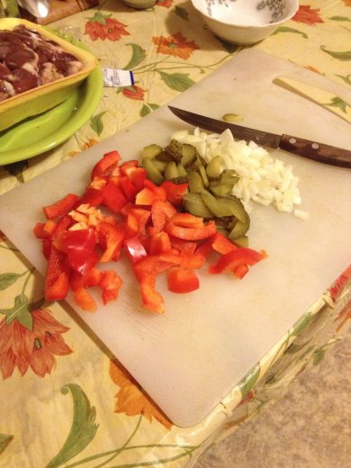 Потроха по-летнему - Шаг 2