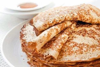 Блины без яиц и молока