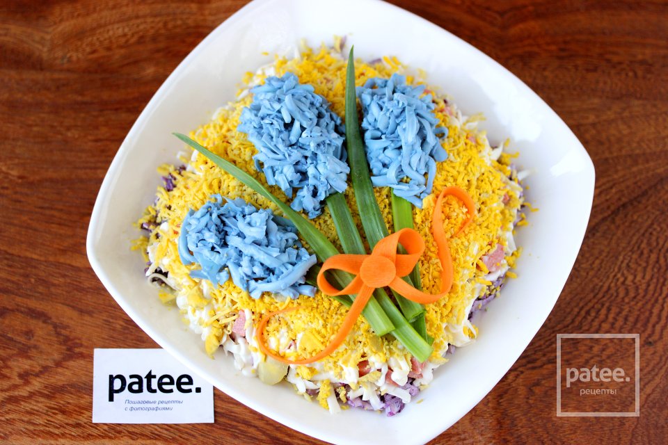 Салат Гиацинты - Шаг 17