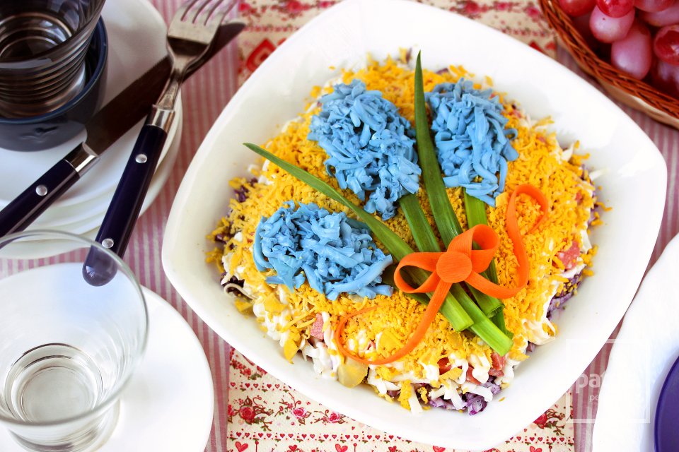 Салат Гиацинты - Шаг 19