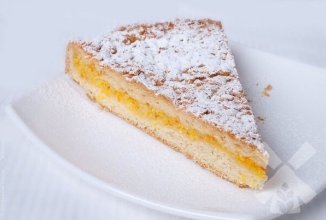 Лимонный, очень нежный пирог