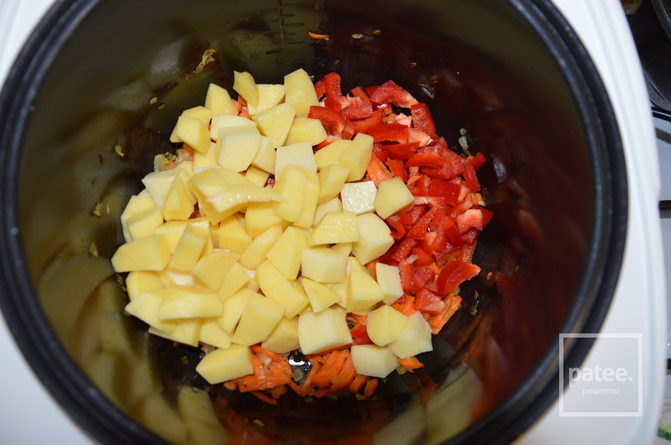 Овощное рагу с сосисками - Шаг 8