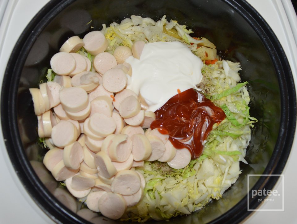 Овощное рагу с сосисками - Шаг 12