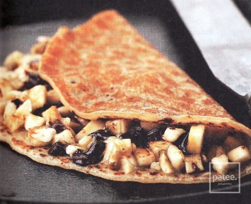 Блины с бананом и шоколадом - Шаг 2