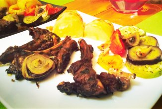 Ребрышки в соевом соусе