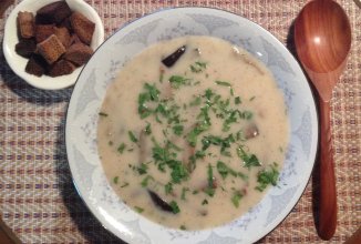 "Грибной" картофельный суп без грибов