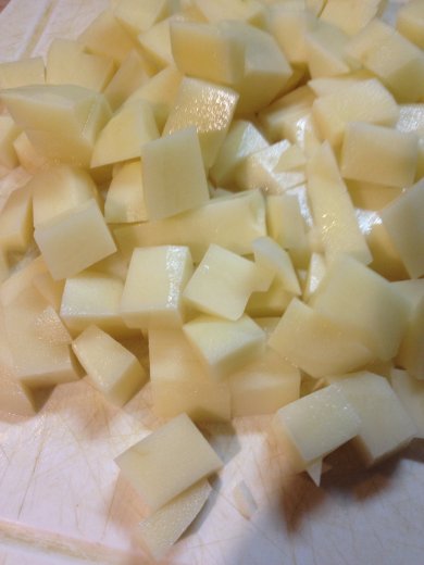 "Грибной" картофельный суп без грибов - Шаг 1