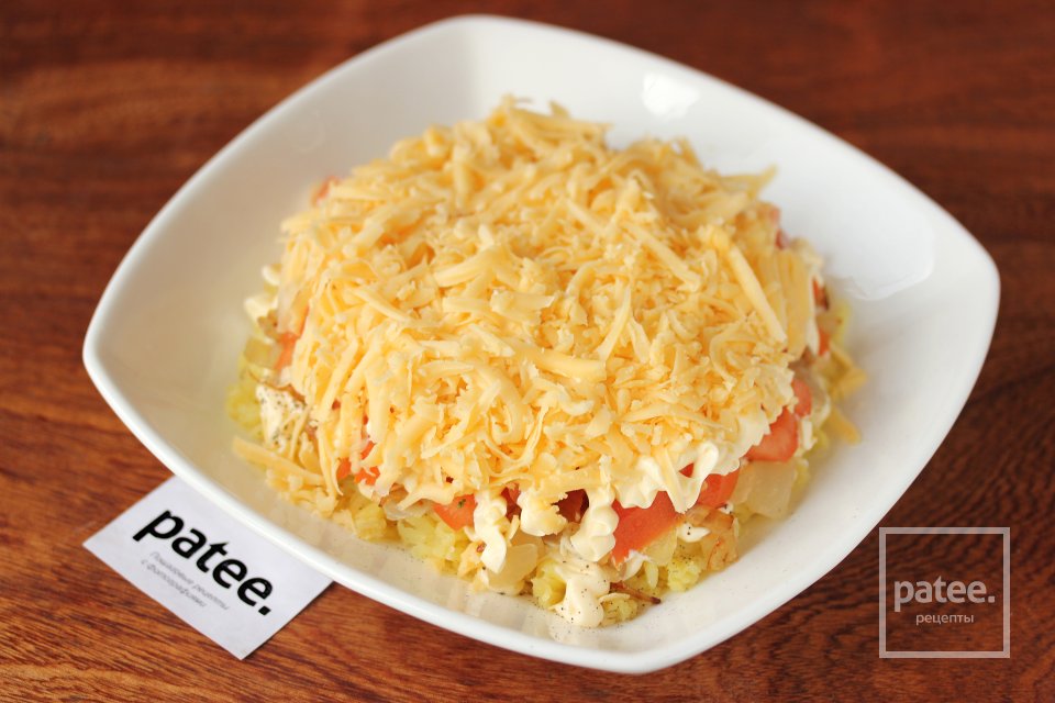 Салат Крокусы - Шаг 8