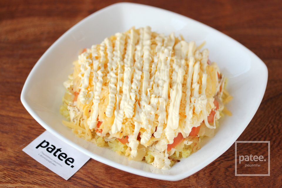 Салат Крокусы - Шаг 9