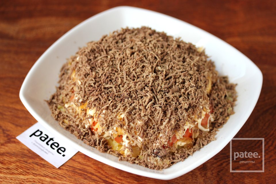 Салат Крокусы - Шаг 10